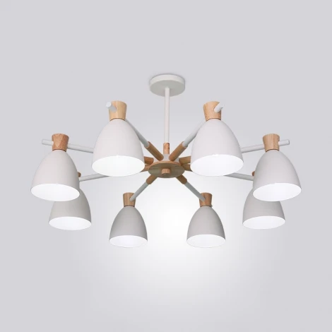 Потолочная люстра на штанге Folke 8 White ImperiumLoft Folke01 (178030-26) (LED, 220V)