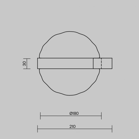 Настенный светильник Maytoni Misterio MOD379WL-L6B3K