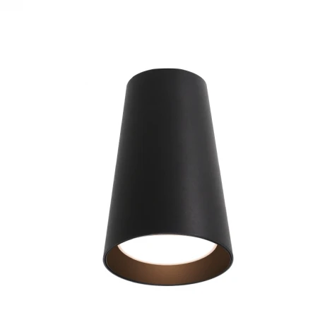 Точечный светильник накладной Wolta WSL-GU10/11BL под лампу GU10 Черный CONO