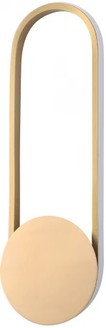 Бра светодиодное Crystal Lux NINA AP18W LED BRASS