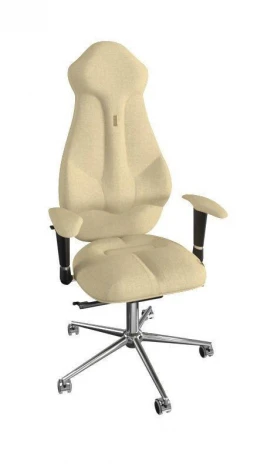 Эргономичное кресло Imperial Kulik System Бежевая кожа