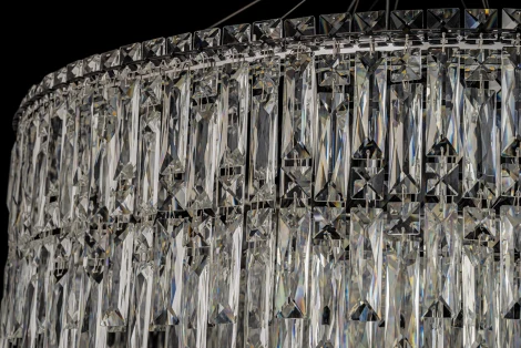 Подвесная люстра Arti Lampadari Ovindoli Ovindoli L 1.5.80+40.100 N (LED, 220V, на тросе, круглые)