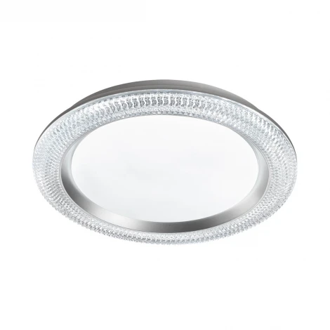 Настенно-потолочный светильник Sonex Vendy 7782/DL пластик/белый/серебро LED 48Вт пульт ДУ (регулировка яркости, 220V, круглые, IP43)