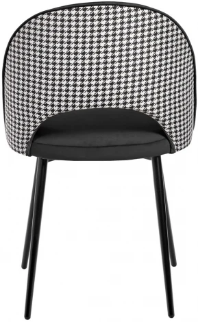 Стул Leo чёрный с жаккардом Bradex Home RF 0267