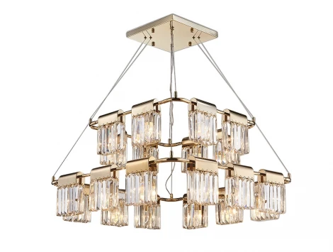 Подвесная люстра Newport 4200 4212+8/C gold