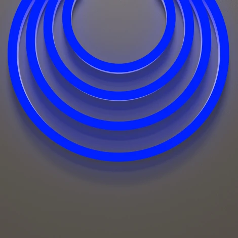 Гибкий неон 25x13 220В 8Вт/м Blue IP65 50м Maytoni 201235