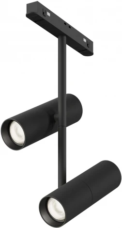 Трековый светильник магнитный 48V Maytoni Elti Duo TR005-2-2X12W4K-B (LED, круглые)