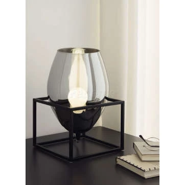 Интерьерная настольная лампа Eglo Olival 1 97209 (220V, выключатель, куб)
