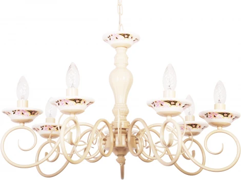 Подвесная люстра Abrasax STY40077/7 (220V, на цепи, подсвечник, свеча)