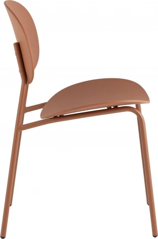 Стул Edie пластик коричневый Stool Group арт.УТ000039127