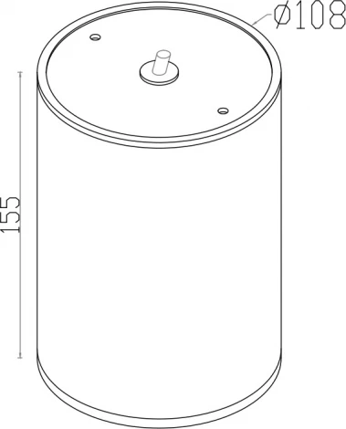 Потолочный светильник уличный Bar O306CL-L12GF (LED, 220V, круглые, IP65)