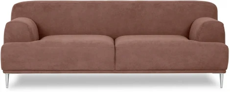 Диван Portofino 2-х местный ОГОГО (арт.604107), (Рогожка/Коричневый)