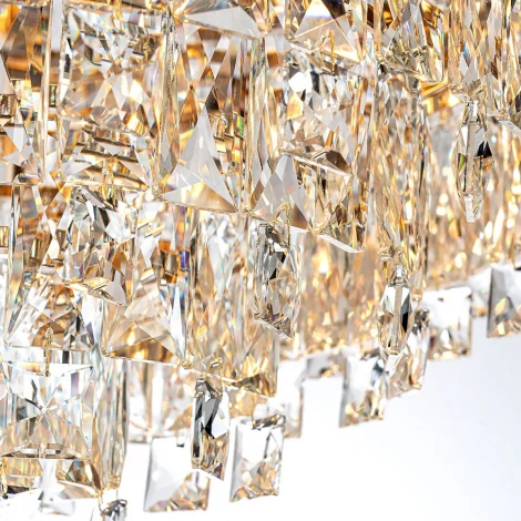 Подвесная люстра хрустальная Modelux MODELUX ML.9507.800 GD