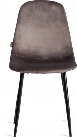 Стул BREEZE (mod. JSC-58) (Велюр,Металл  /Темно-серый,Черный)