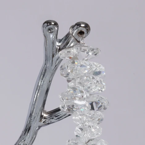 Подвесная люстра MW-Light Лайма 467013510 (220V, хрусталь, на тросе, ветки)