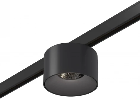 Магнитный трековый светильник ST Luce Super5 ST669.446.05 Черный LED 1*5W 24V (круглые)