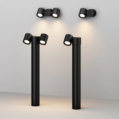Настенный светильник уличный Maytoni Wall Street O010WL-01B (220V, IP54)