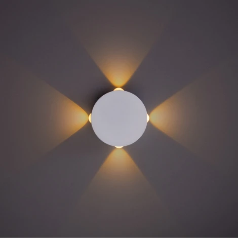 Настенный светильник Arte Lamp Tamburello A1525AP-1WH