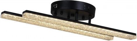 Потолочная люстра светодиодная на штанге Reluce 03749-3.3-02C BK (220V)