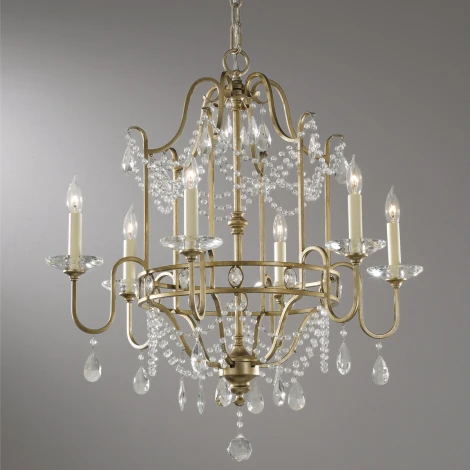 Подвесная люстра Gianna FE-GIANNA6 Feiss (220V, на цепи, свеча)