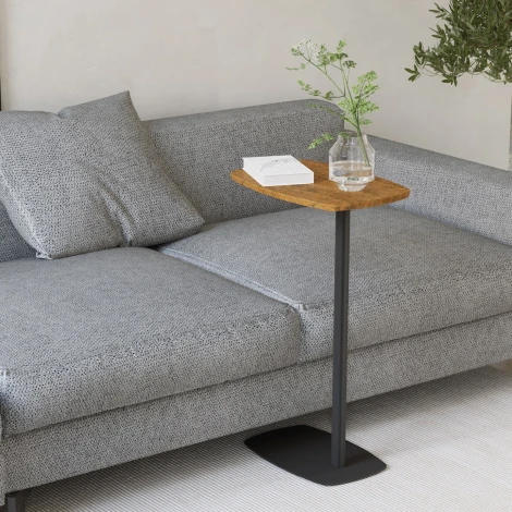 Стол придиванный Дей дуб американский/черный Mebelik 008960