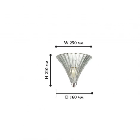 Бра Favourite Iris 1696-1W (220V)