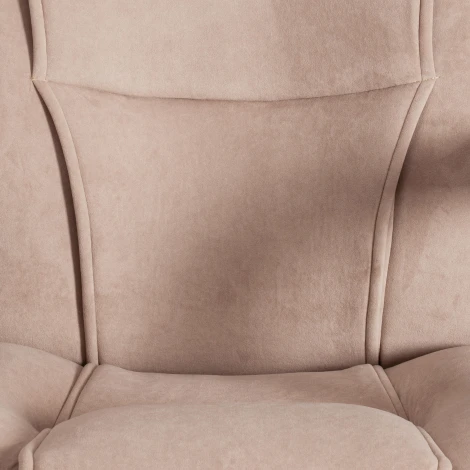 Компьютерное кресло игровое Tetchair BERGAMO (Флок/Бежевый)