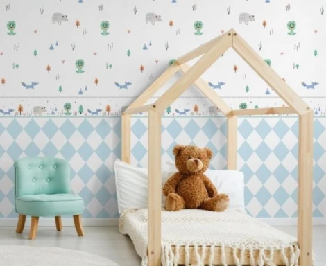 Обои бумажные ICH Oh LaLa 3350-1 10,05 x 0,53 м