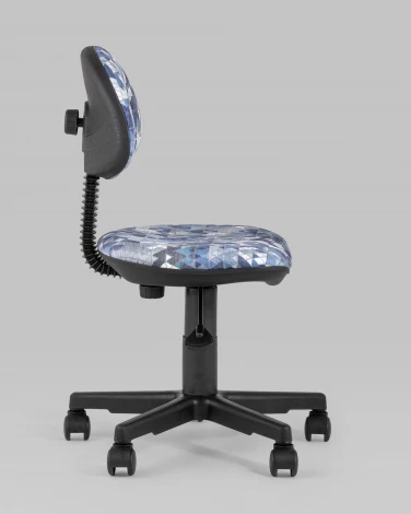 Кресло компьютерное детское Stool Group УМКА абстракция синий УТ000021837