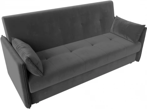 Диван-книжка Лига-018 (Серый/Велюр) Лига Диванов арт.117845