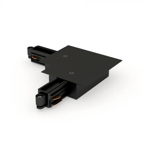 Соединитель-коннектор угловой для встраиваемого трека Black RAUMBERG KTK2LBk (220V)