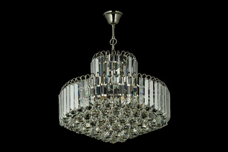 Подвесная люстра Arti Lampadari Ovada E 1.5.50.100 N (220V, хрусталь, на цепи)