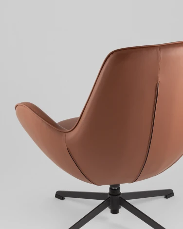 Кресло TopChairs Ostra шоколадный TopChairs УТ000042254