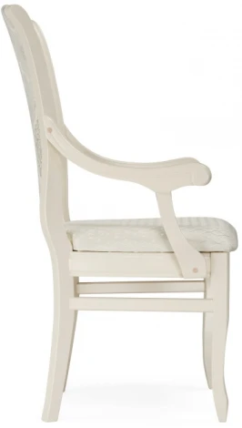 Кресло Woodville Линет soprano pearl / ромб / бежевый 543602