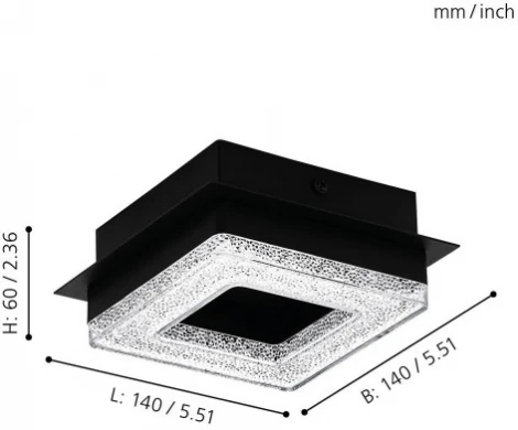Потолочный светильник Eglo Fradelo 1 99324