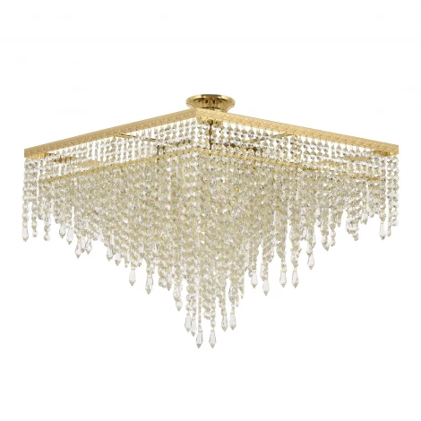 Потолочная люстра Arti Lampadari Prima E 1.3.50X50.600 G (220V, хрусталь)