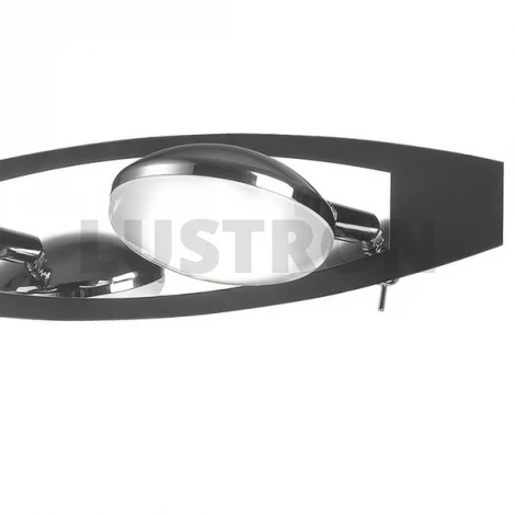 Спот IDLamp Venna 340/2A-Blackchrome