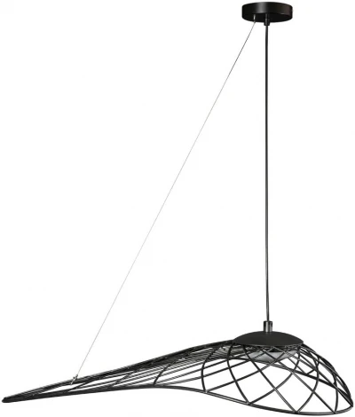 Подвесной светильник Loft It Tressage 10127/590 Black (LED, 220V, на тросе, листья, плетеные)