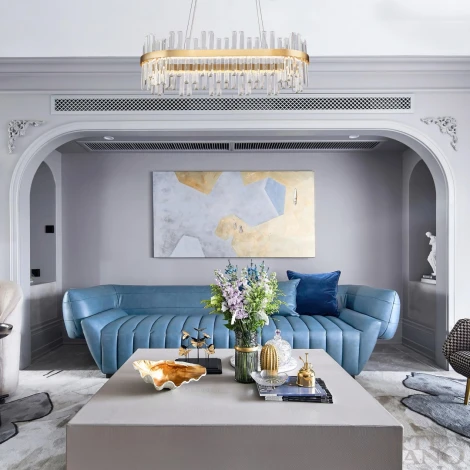 Подвесная люстра Arte Milano Venezia 312033/L800 BS (регулировка яркости, LED, 220V, хрусталь, пульт управления, на тросе)