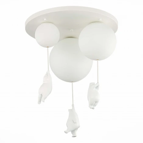 Потолочная люстра для детской Modena SLE115402-03 (220V, шарики, животные)