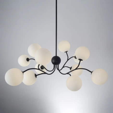 Потолочная люстра на штанге Zortes Blo ZRS.1178.12 (220V, шарики, IP21)