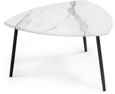 Журнальный стол Лойс мрамор белый / дуб вотан 516570 Notta
