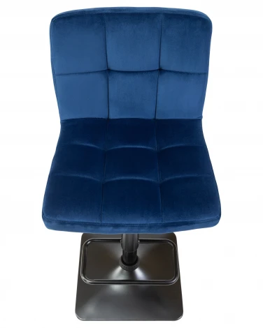 Набор 2 шт стул барный DOBRIN DOMINIC (синий велюр (MJ9-117))