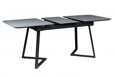 Стол Роналдо 140-180 Automatic Dark matte glass