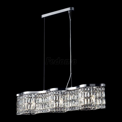 Подвесной светильник Maytoni Dune DIA005PL-06CH (220V, хрусталь, на тросе)
