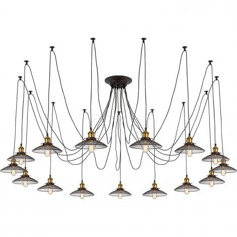 Подвесной светильник Citilux Эдисон CL451151 (220V, на проводе, паук)