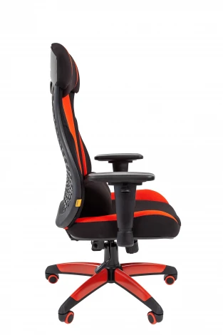 Офисное кресло Chairman game 14 Россия ткань черн./красн.