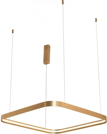 Подвесной светильник светодиодный Italline IT013-6031 gold 3000K (220V, на тросе)