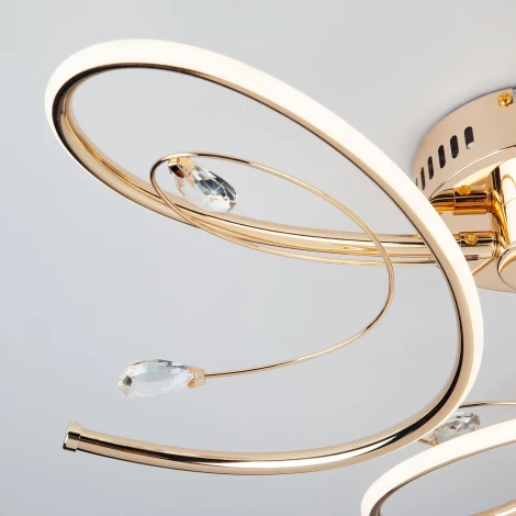 Потолочная люстра Eurosvet Saona 90099/3 золото