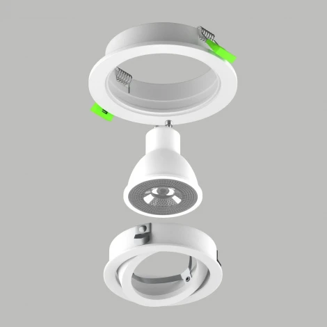 Светильник встраиваемый MR16/GU10 max 1x12Вт Lightstar Singo Base 011610